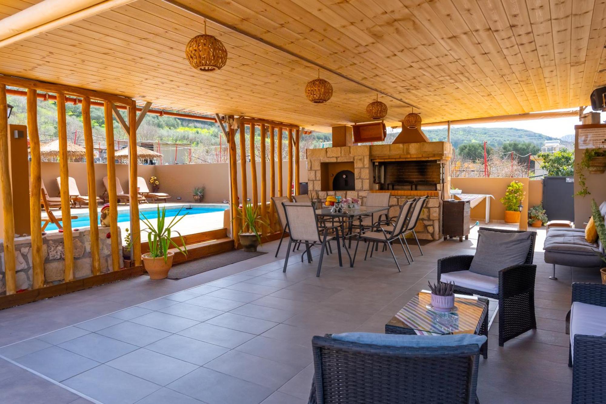 Countryhouse Villa With Pool & Private Parking Ираклио Екстериор снимка