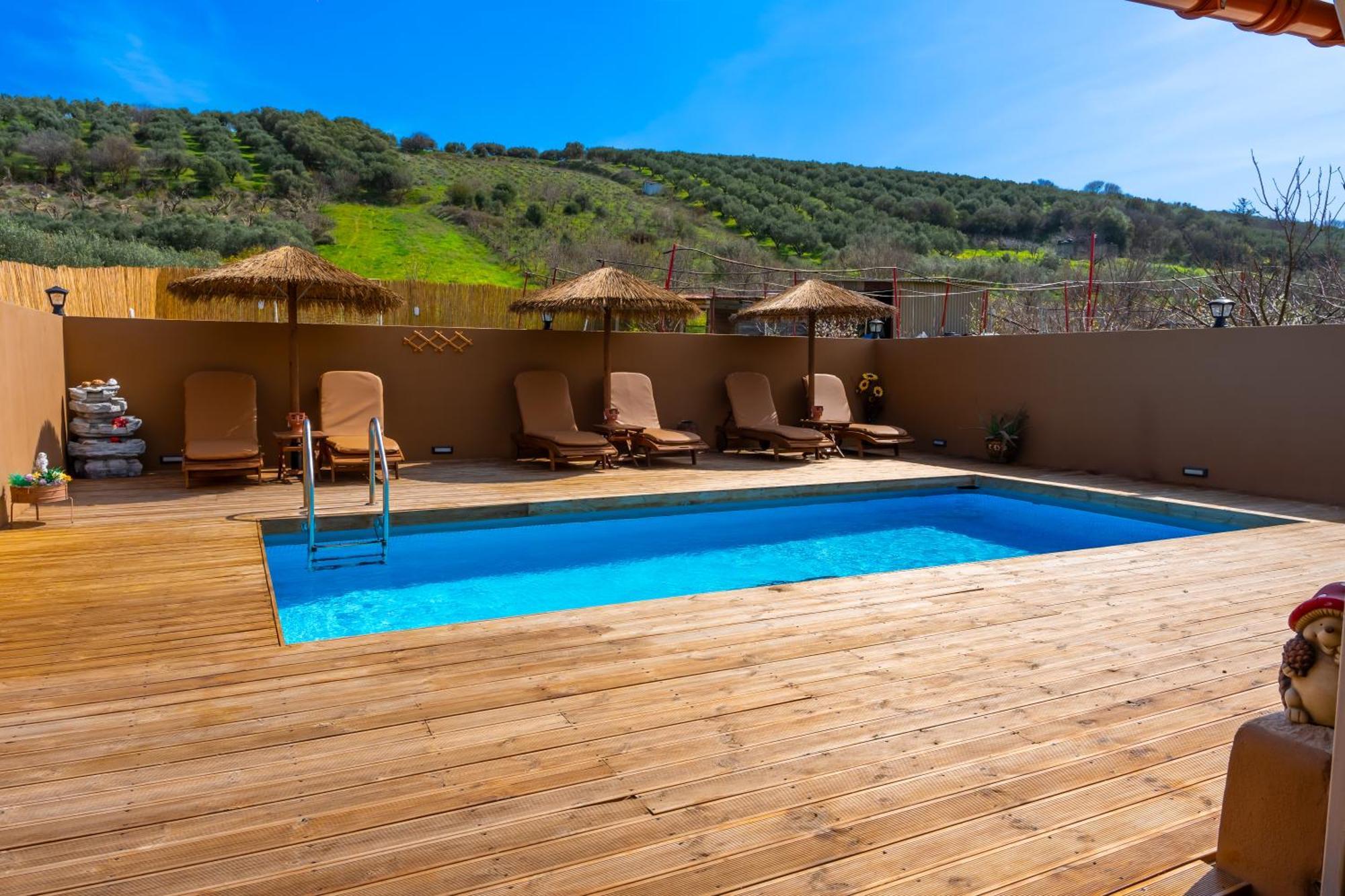 Countryhouse Villa With Pool & Private Parking Ираклио Екстериор снимка
