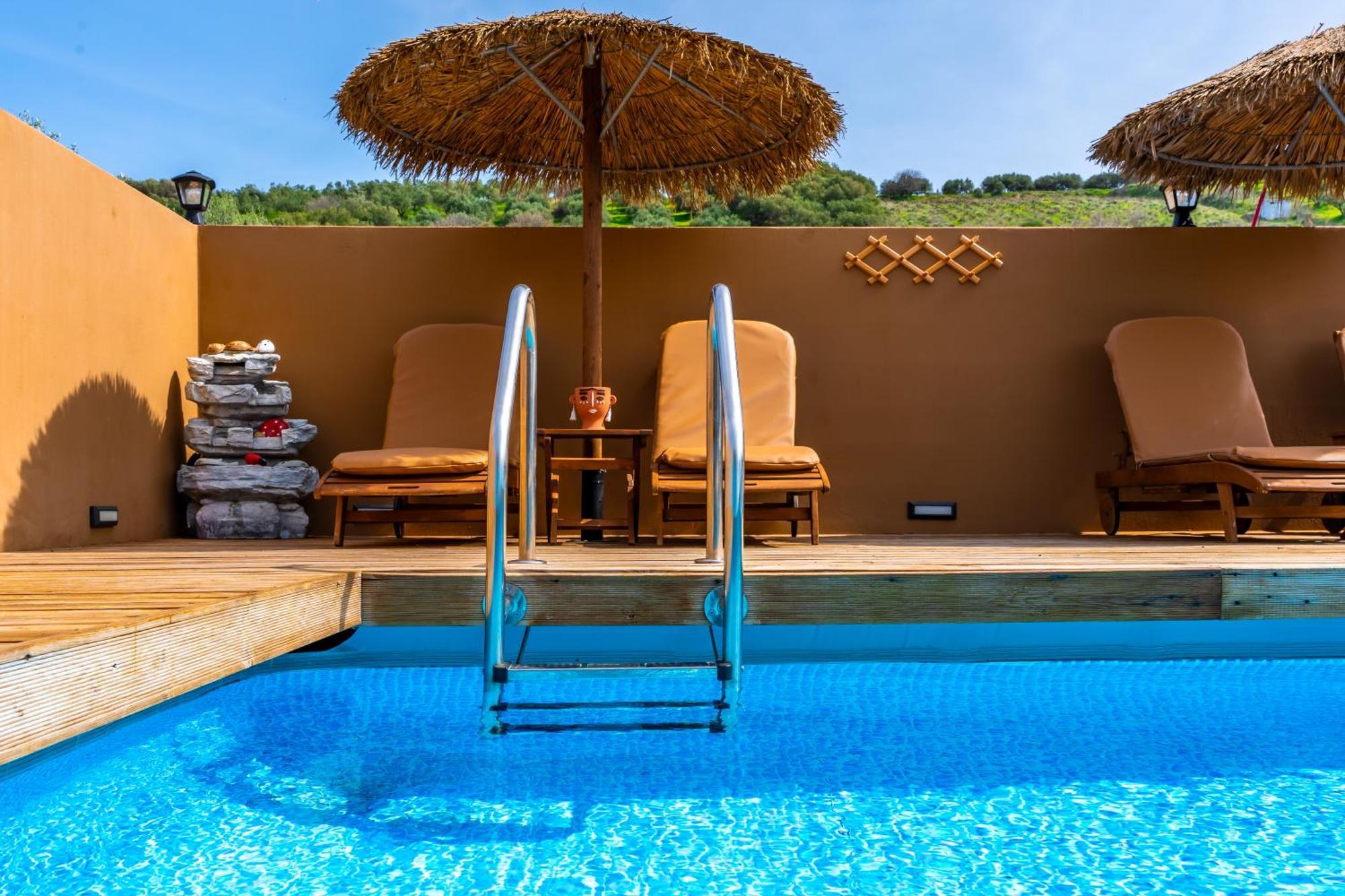 Countryhouse Villa With Pool & Private Parking Ираклио Екстериор снимка