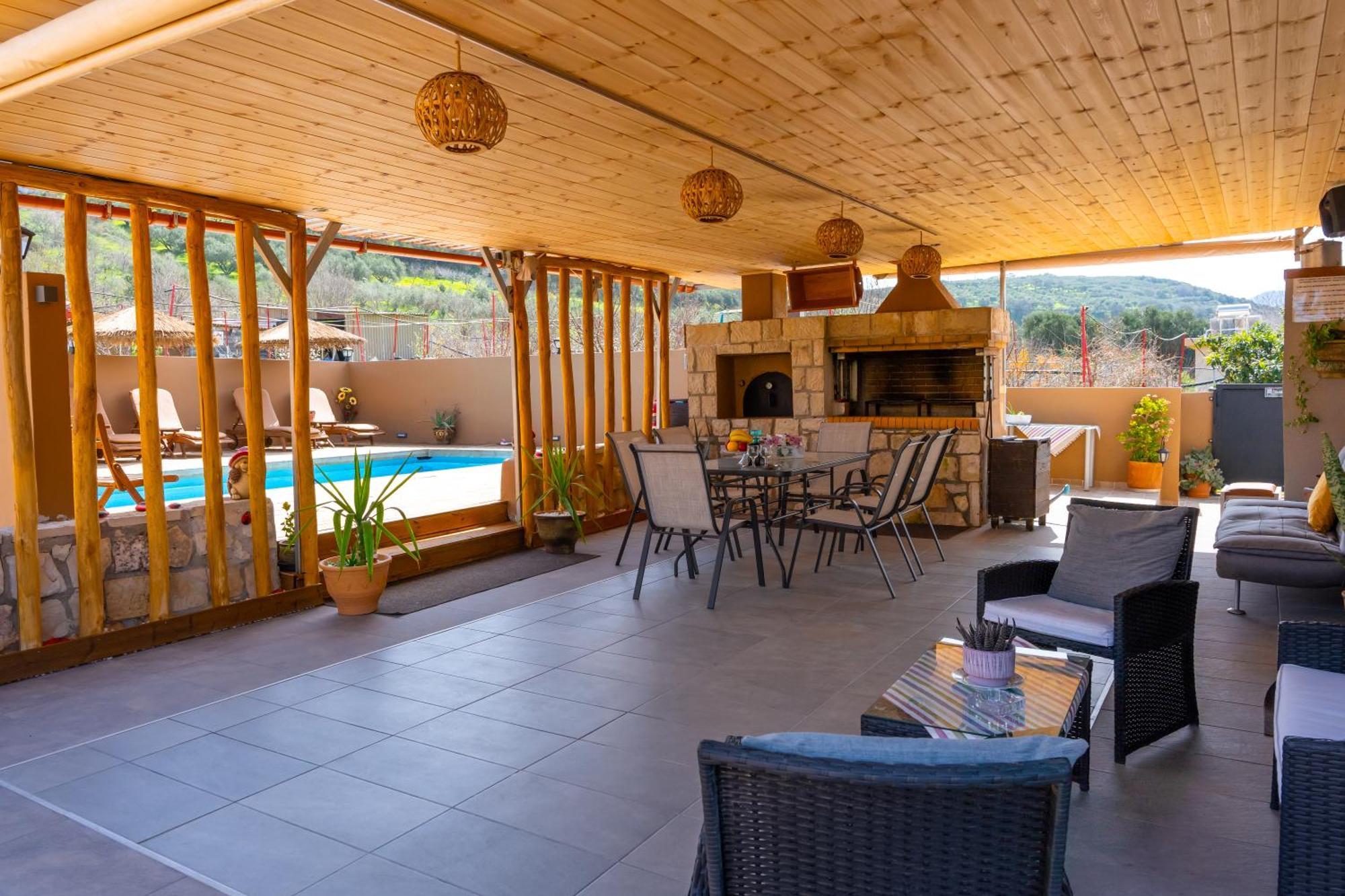 Countryhouse Villa With Pool & Private Parking Ираклио Екстериор снимка
