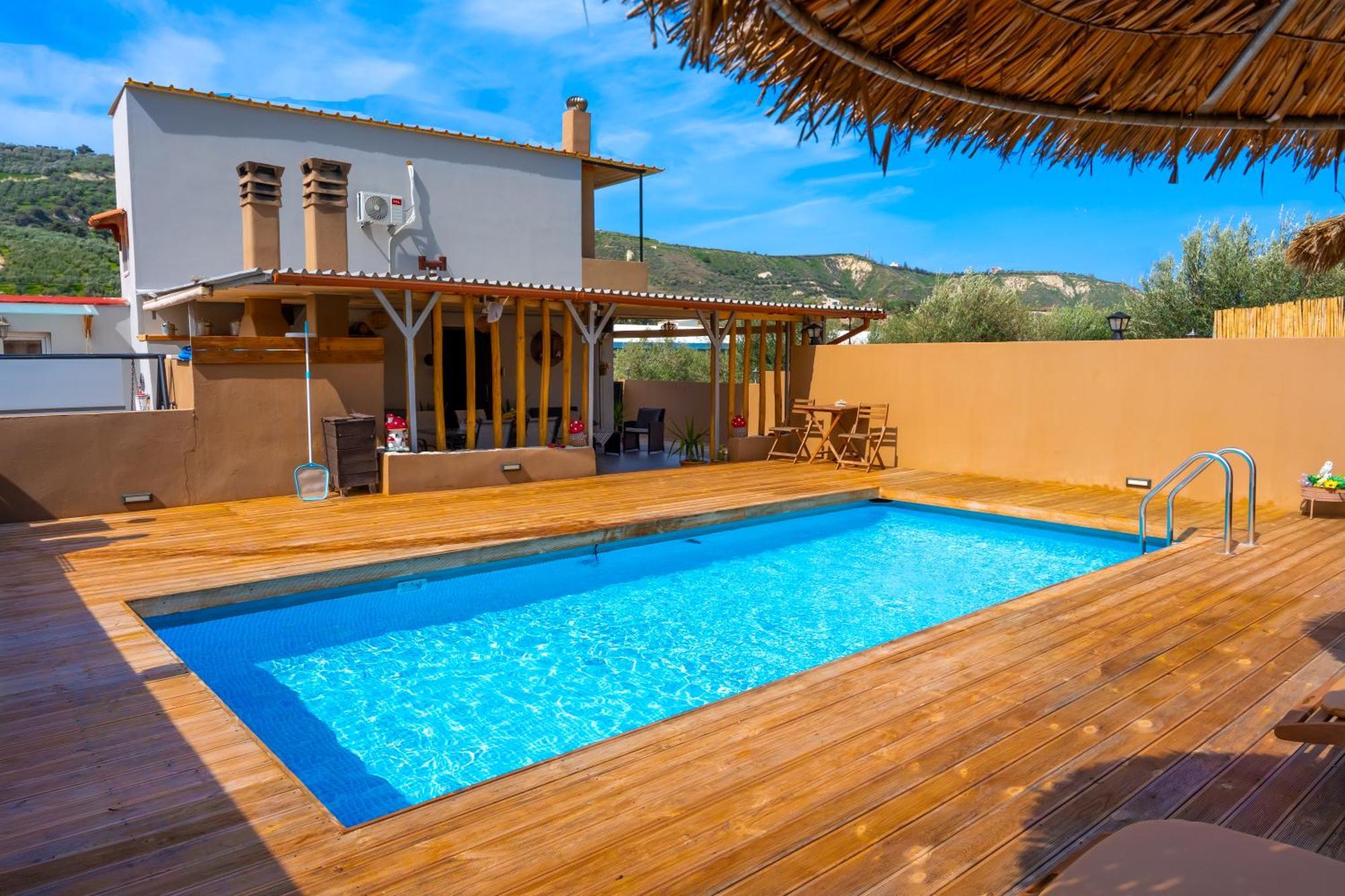 Countryhouse Villa With Pool & Private Parking Ираклио Екстериор снимка